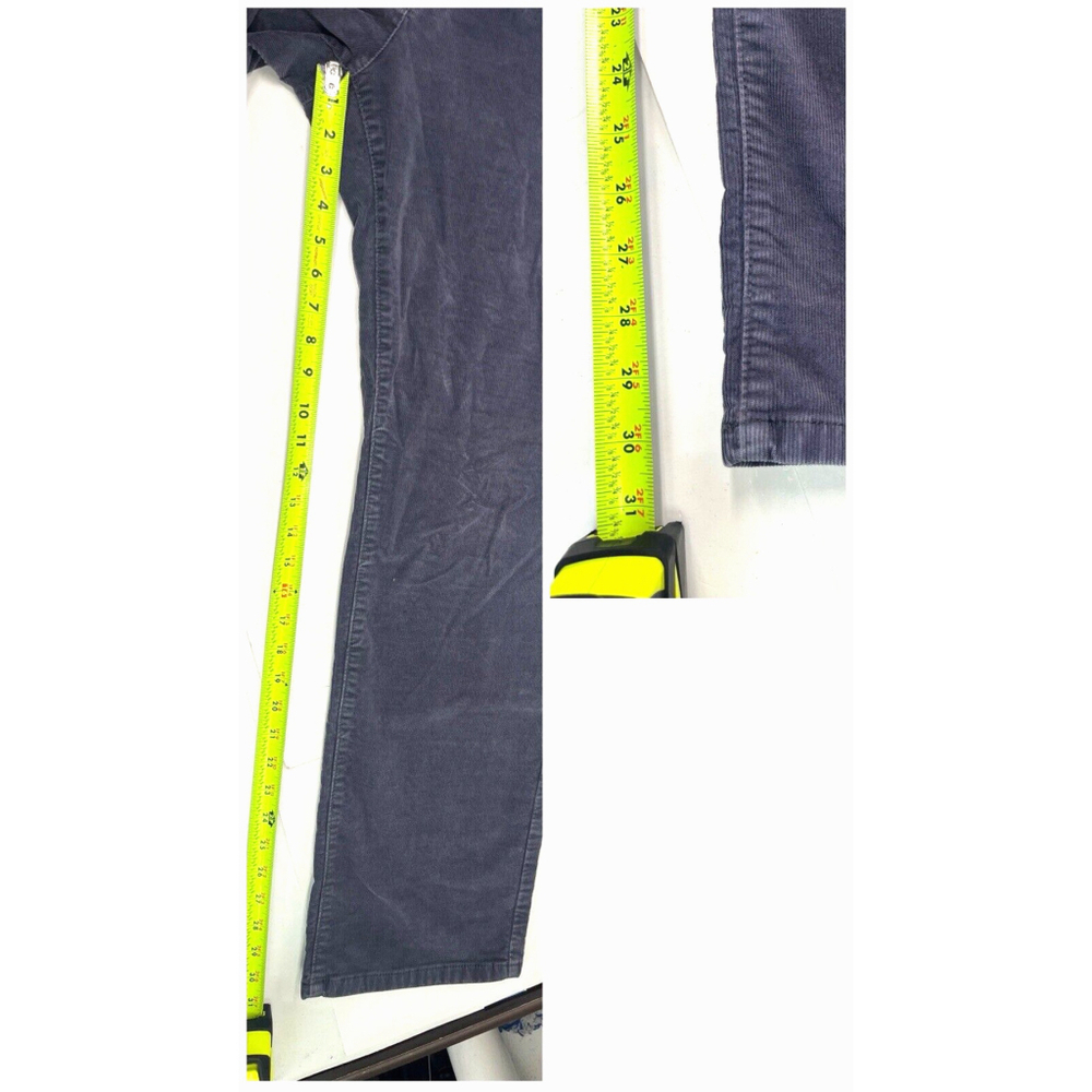 Boden Women's Corduroy Gray Straight Leg Jeans Size 14 R US Cotton Blend - Picture 8 of 11